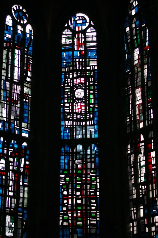 Stainglass  Aachen Cathedral