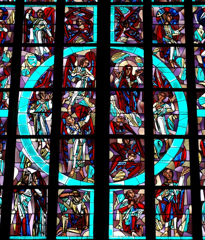 stainglass in AC cathedral