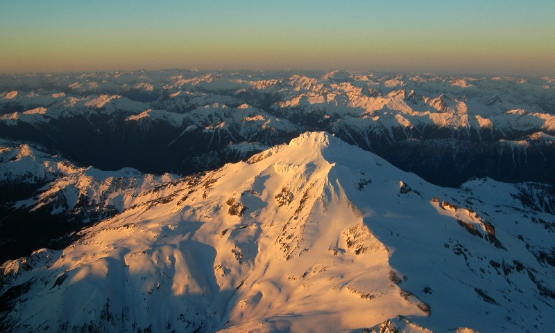 Over Glacier Peak