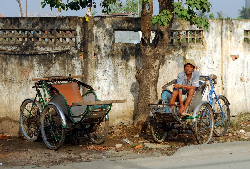 waiting for customers