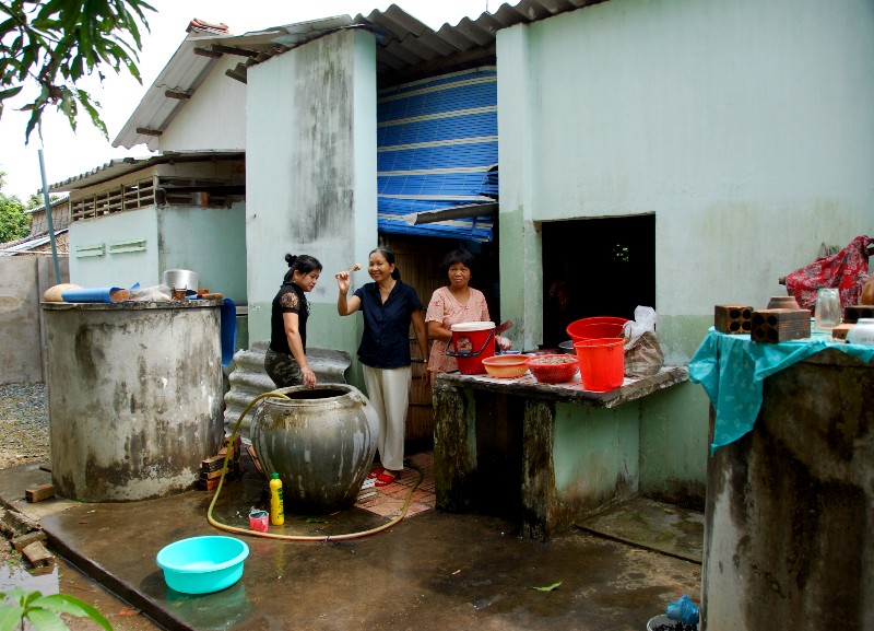 cooking area