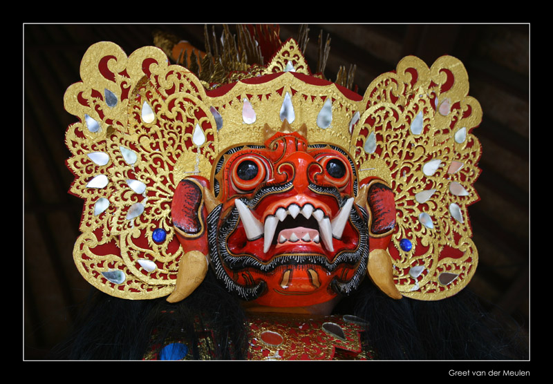 4668 Indonesia, mask barongdance