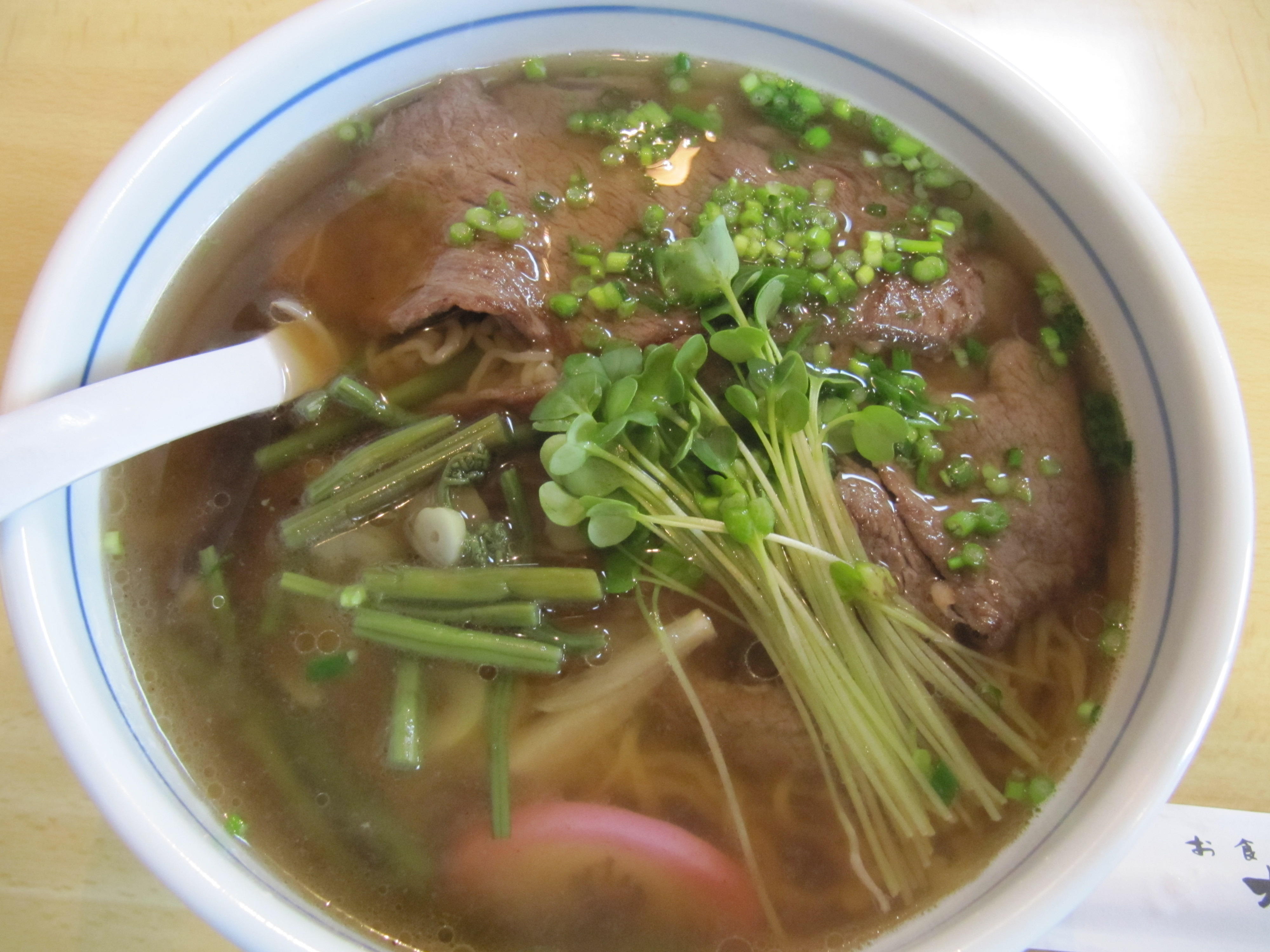 Yonezawa Beef noodle....no good...2/5