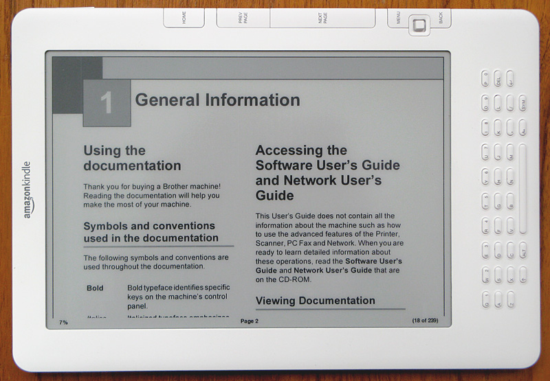 PDF Much more readable in Landscape mode
