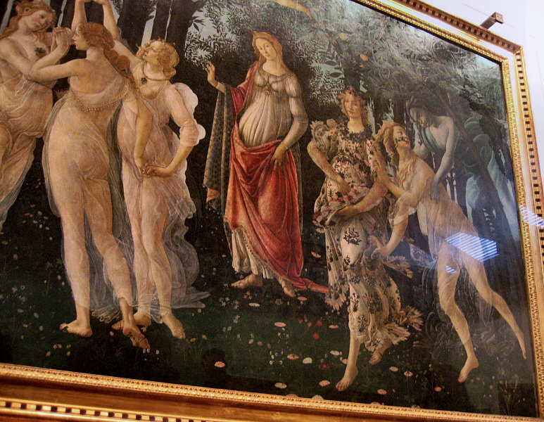 Botticelli: Primavera, Uffizi Gallery