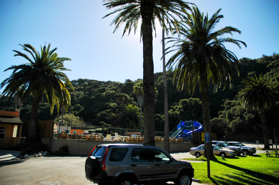 Outside the Pool Grounds at Avila Hot Springs