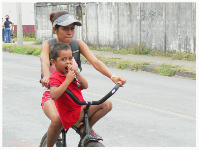 Bike ride ... & suspicious look :)