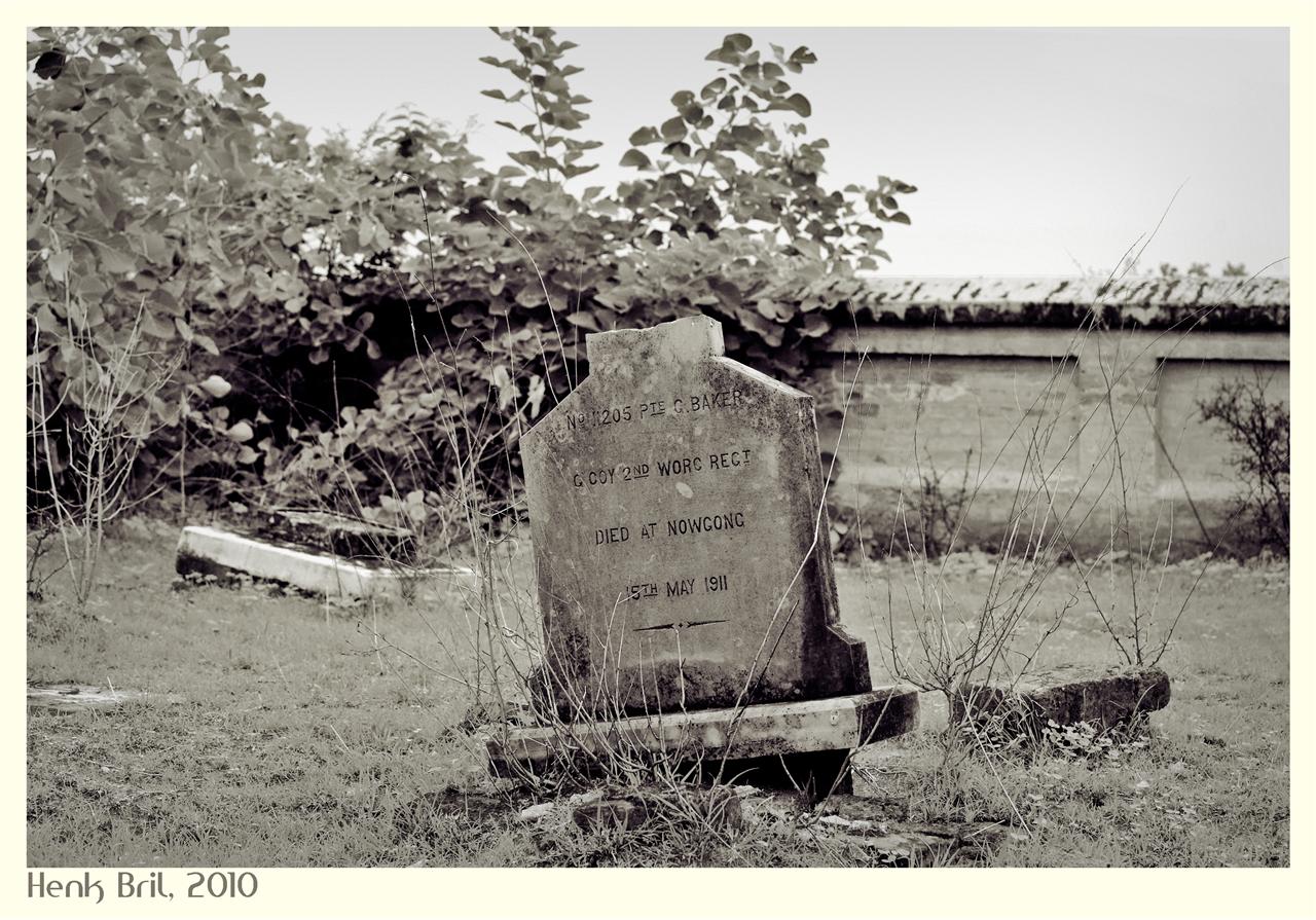 Grave of G. Baker (died 1911)