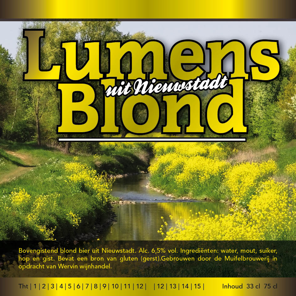 Nieuwstadts Bier - Lumens Blond