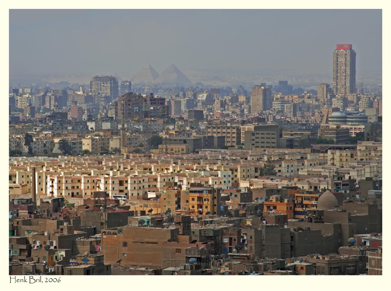 View over Cairo from the Citadel