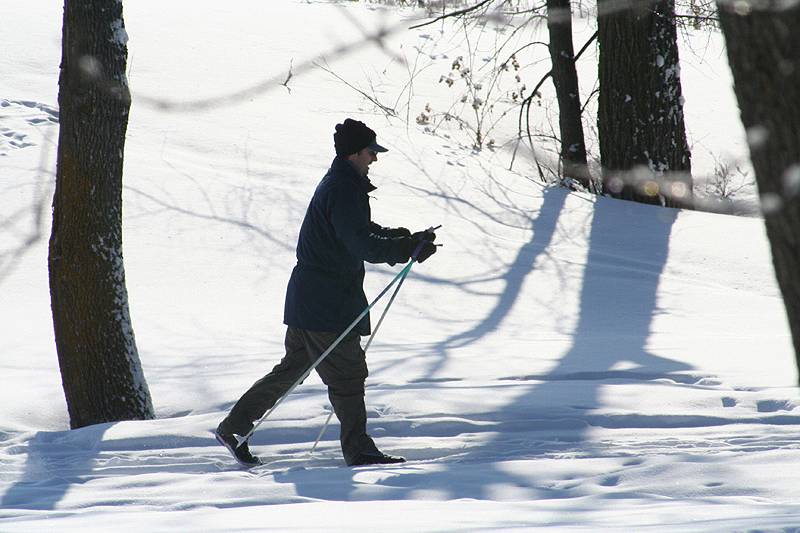 morning ski