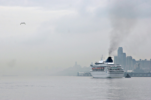 Foggy Hudson Passage