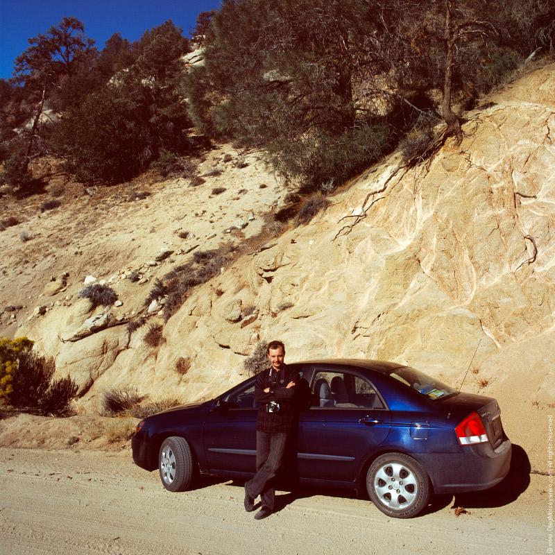 Hitting the road, Sierra Nevada Mountains, CA, USA
