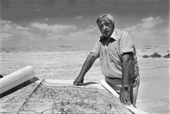 Portrait of Ariel Sharon