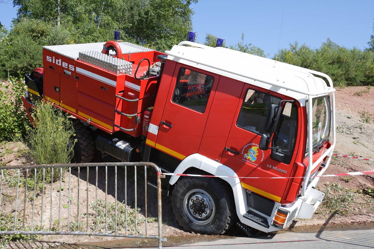 Camion citerne feux de fort