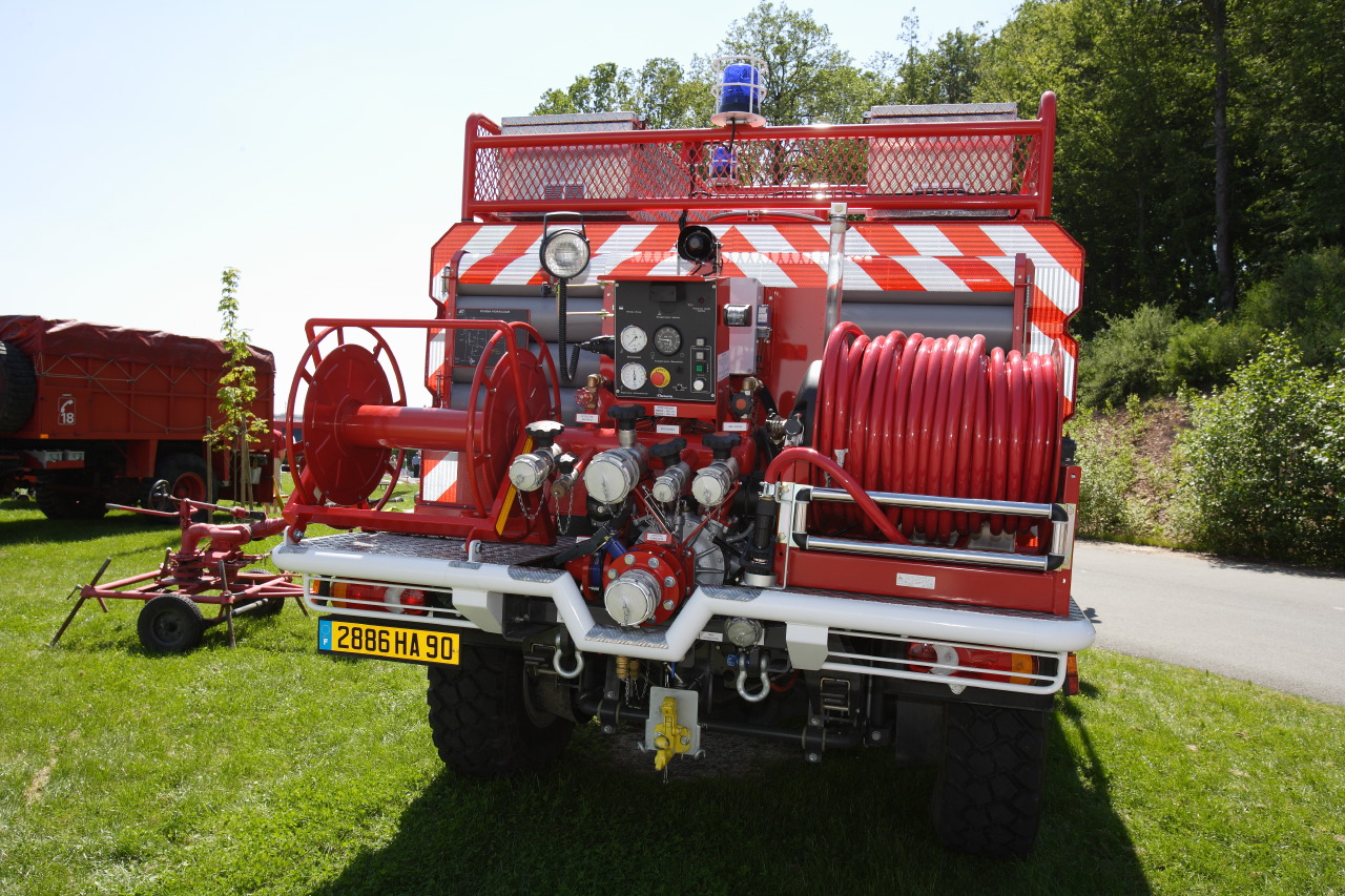 Camion citerne feux de fort