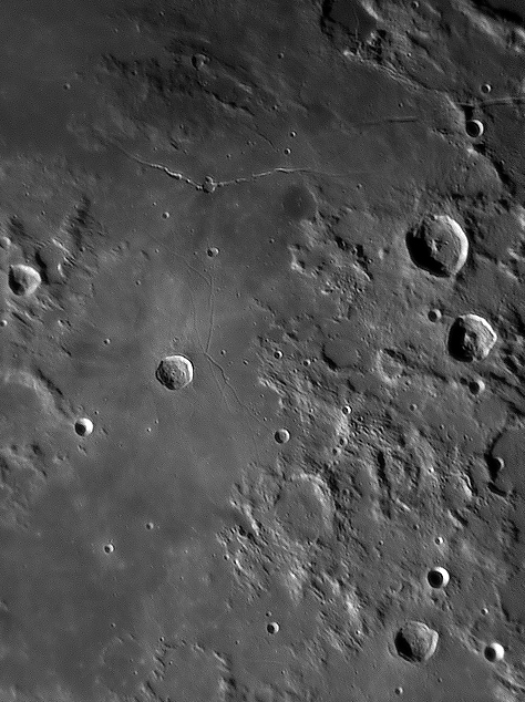 Hyginus-Triesnecker Area  Udate: 2006/07/16