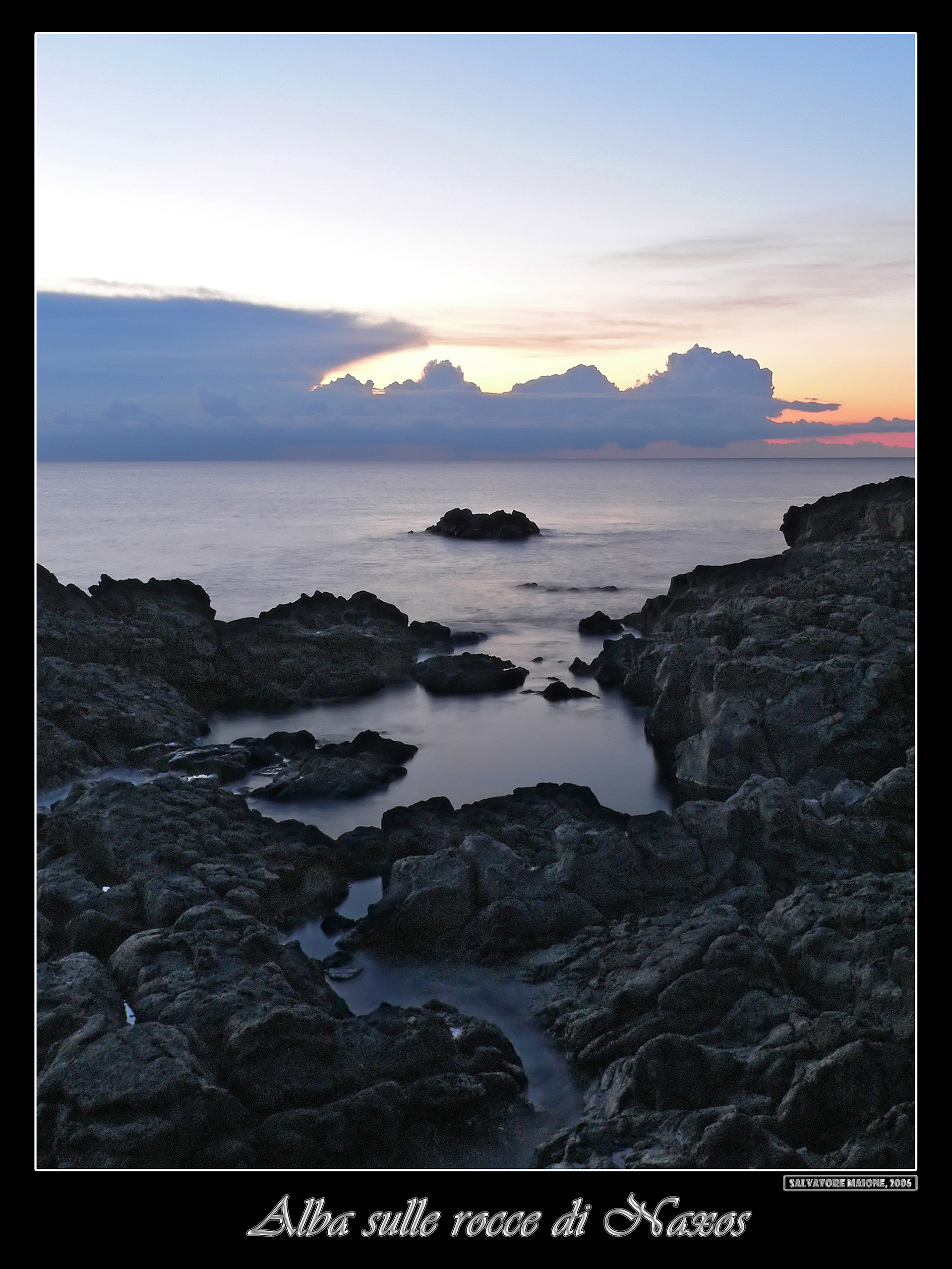 Alba sulla baia di Naxos 2