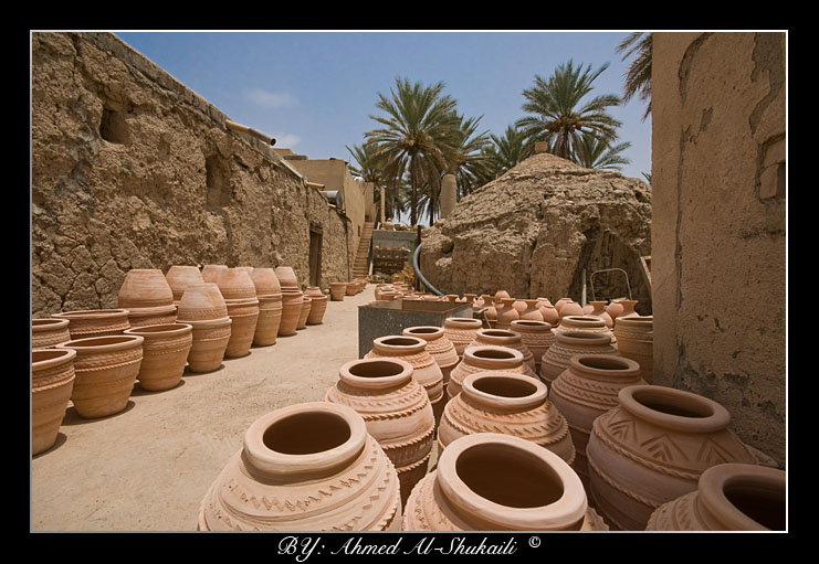 The Clay pot factory in Bahla