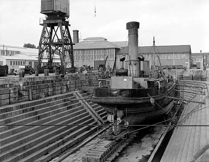 Number 4 Dry Dock Sheerness Kent