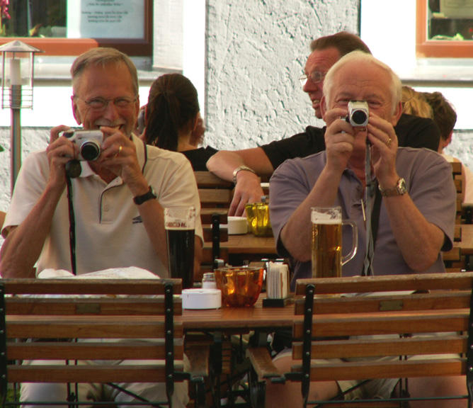 Cameras at the ready