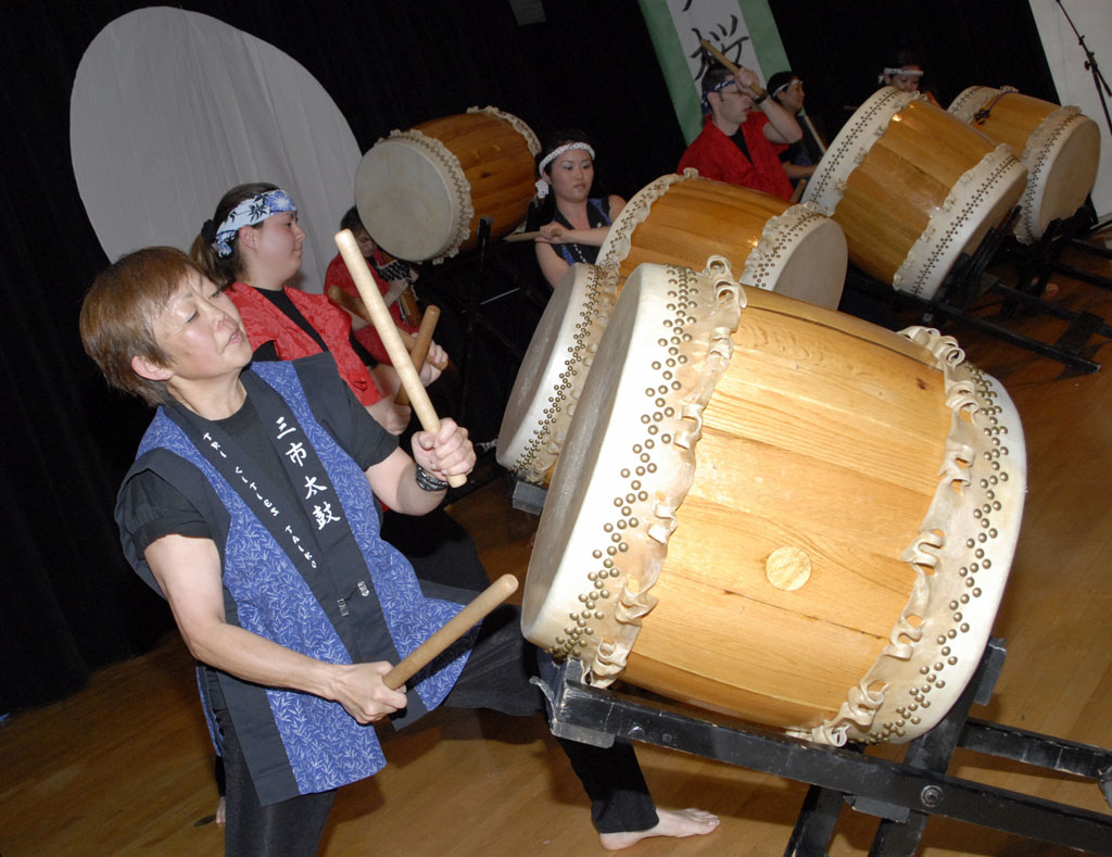 Taiko drum Drummers at ISU Cherry Blossom Festival _DSC0174.jpg