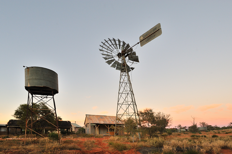 Windmill & Water tank