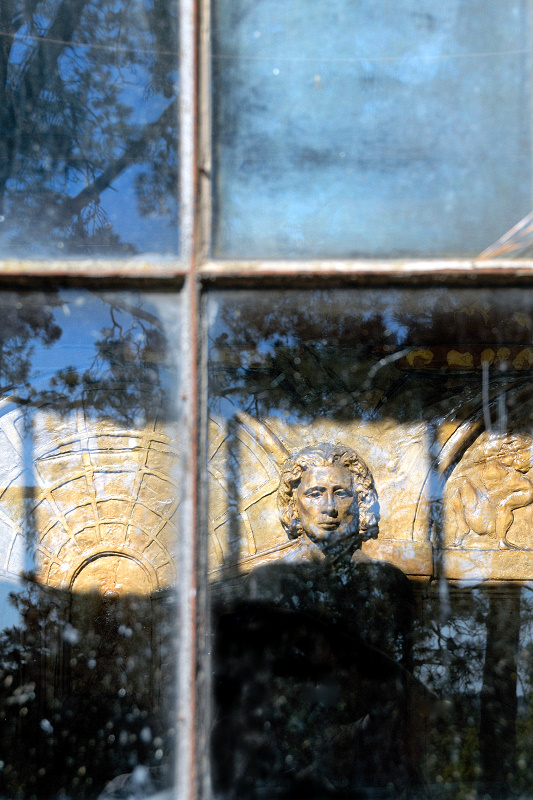 Sculpture in the window