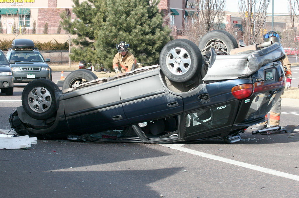 Rollover accident