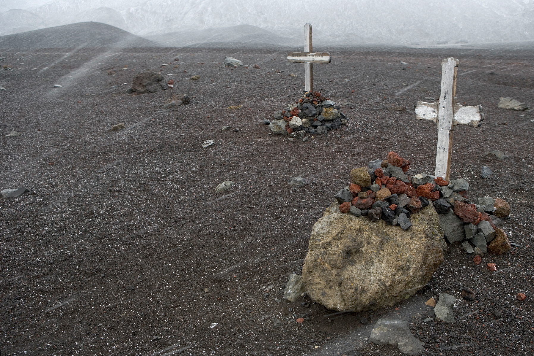 Tormenta de nieve, Isla Decepcin