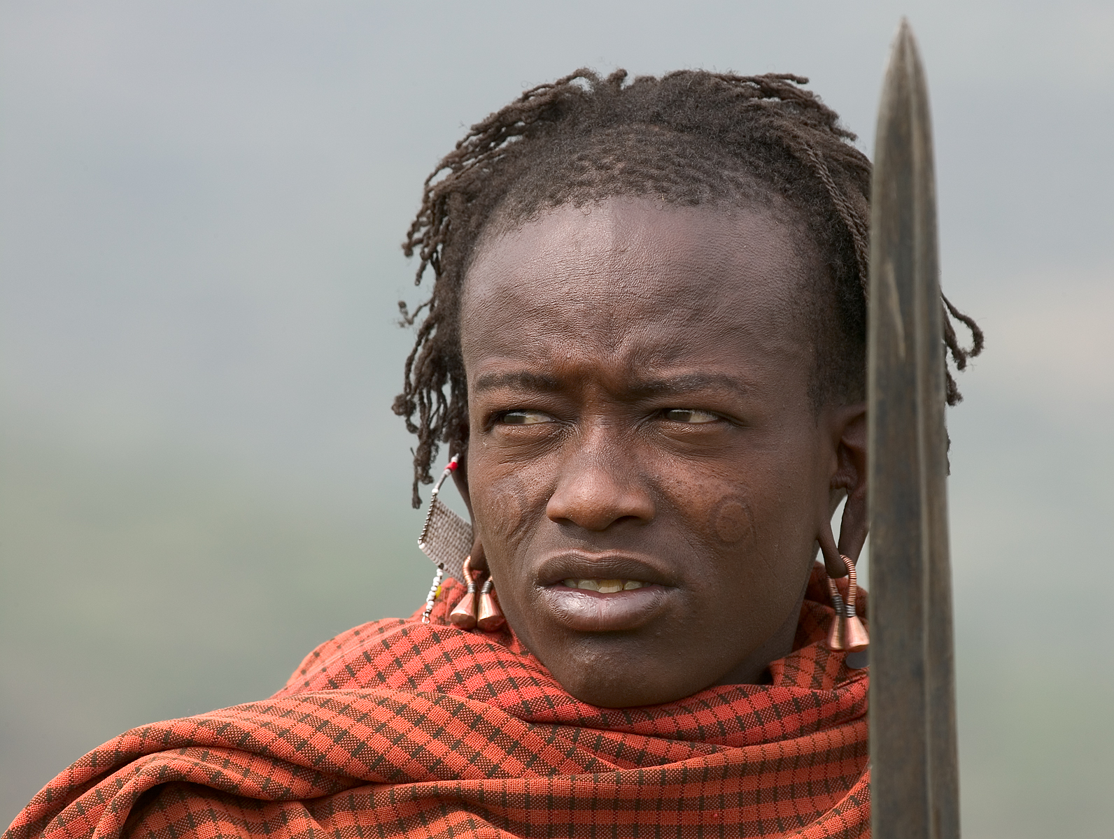 Joven guerrero Maasai