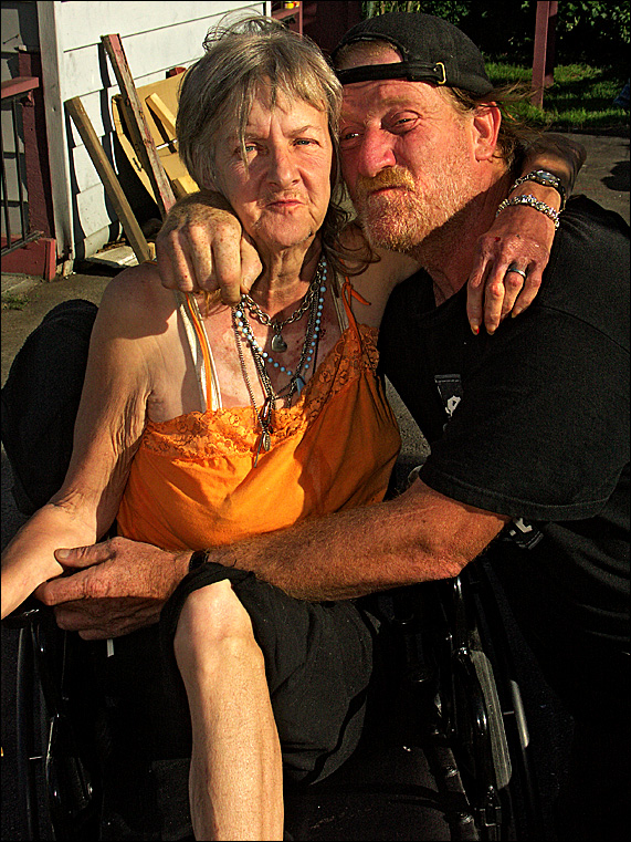 Joyce and Red.