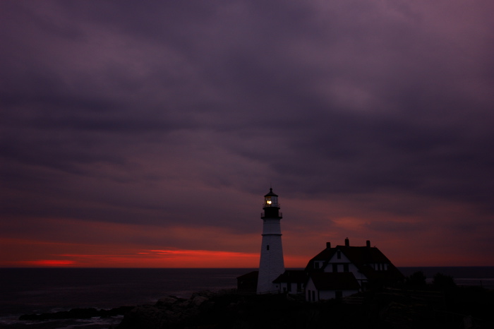 DSC00574.jpg PORTLAND HEAD LIGHT LIGHTHOUSE by donald verger 3rd in this dawn sequence