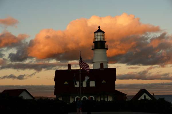 DSC03396.jpg PORTLAND HEAD LIGHT LIGHTHOUSE by donald verger AFTER THE STORM LIGHTHOUSES