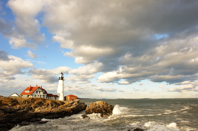 DSC08501.jpg After the Storm portland head light donald verger maine lighthouses