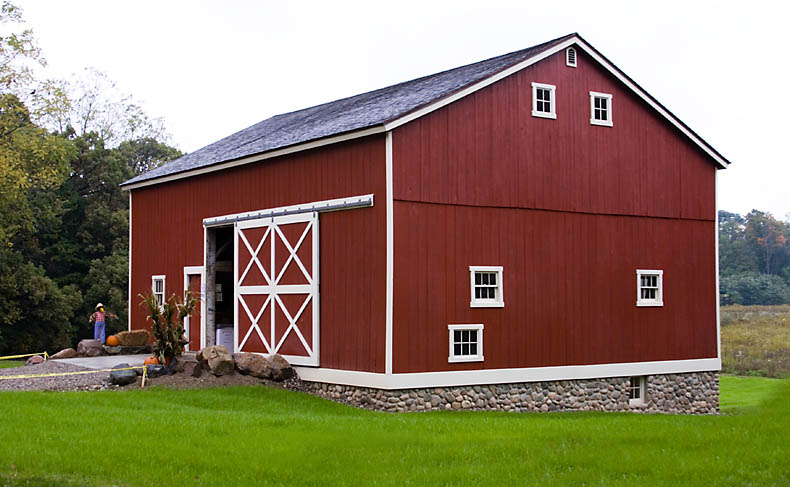 Restored barn
