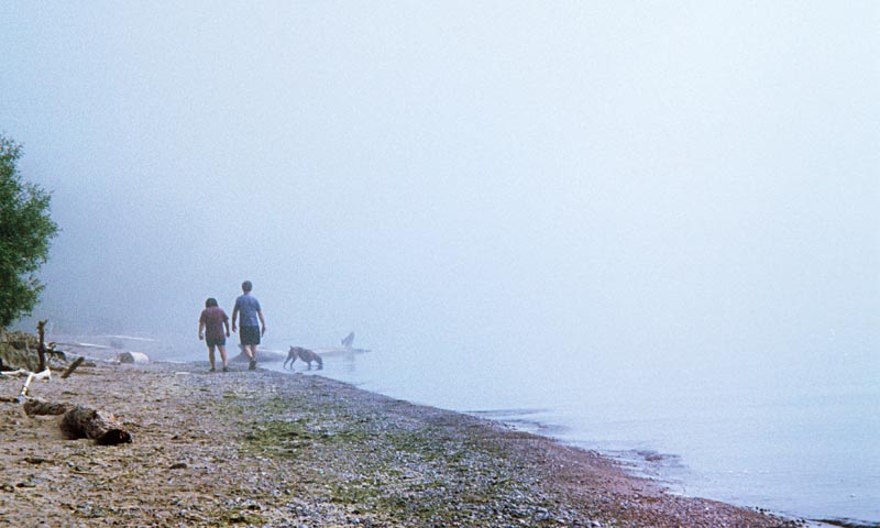 Fog on Lake Ontario