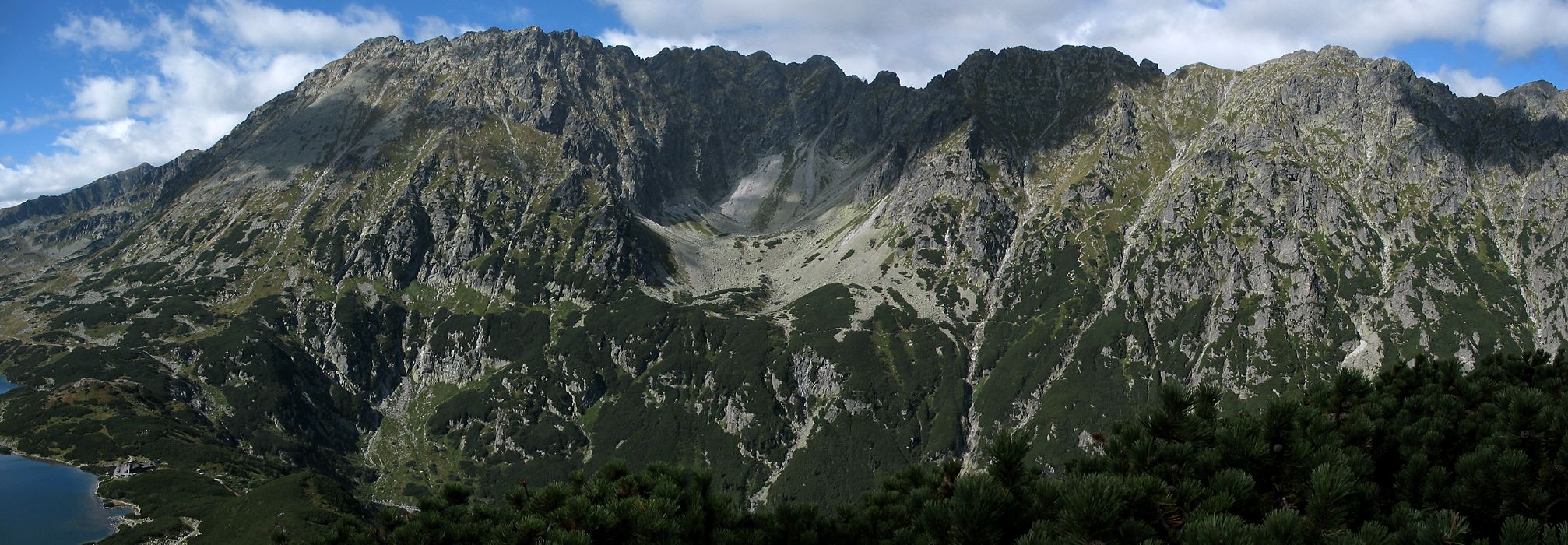 View from Świstwka - Panorama