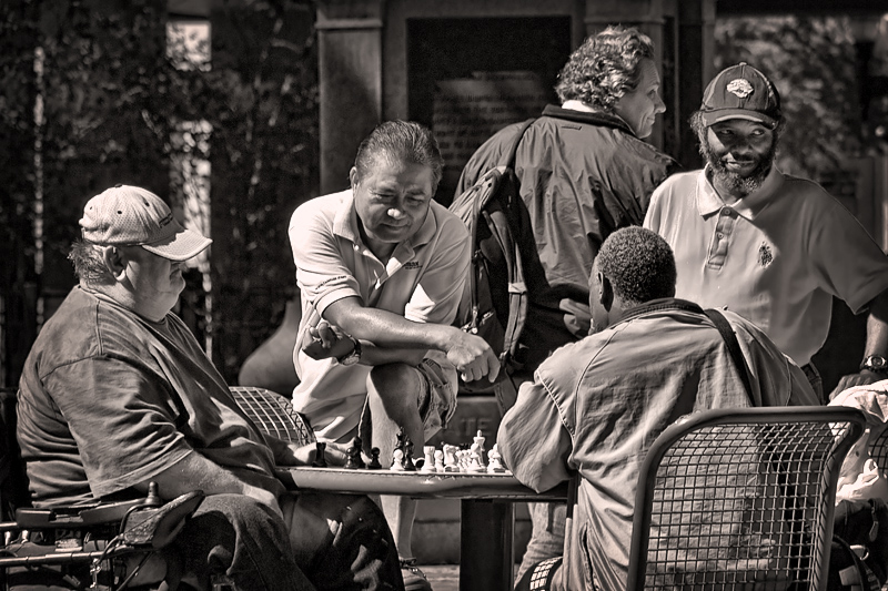 Chess Masters in Hemming Plaza