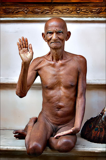 Blessings of a Jain Monk