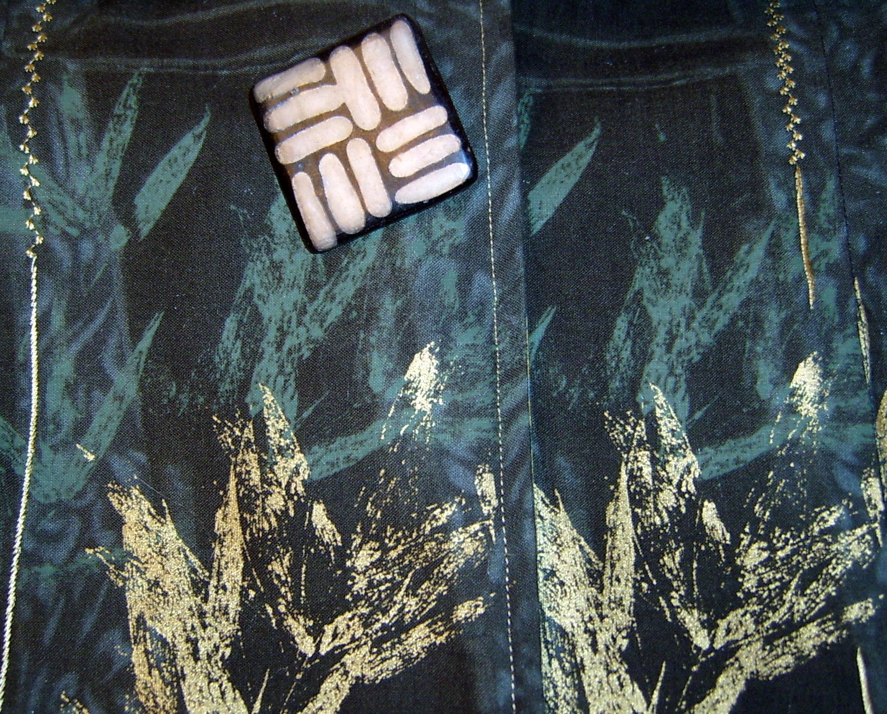 Button Close Up