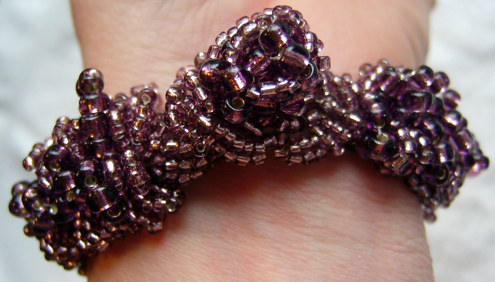 Caterpillar Bracelet Fastened