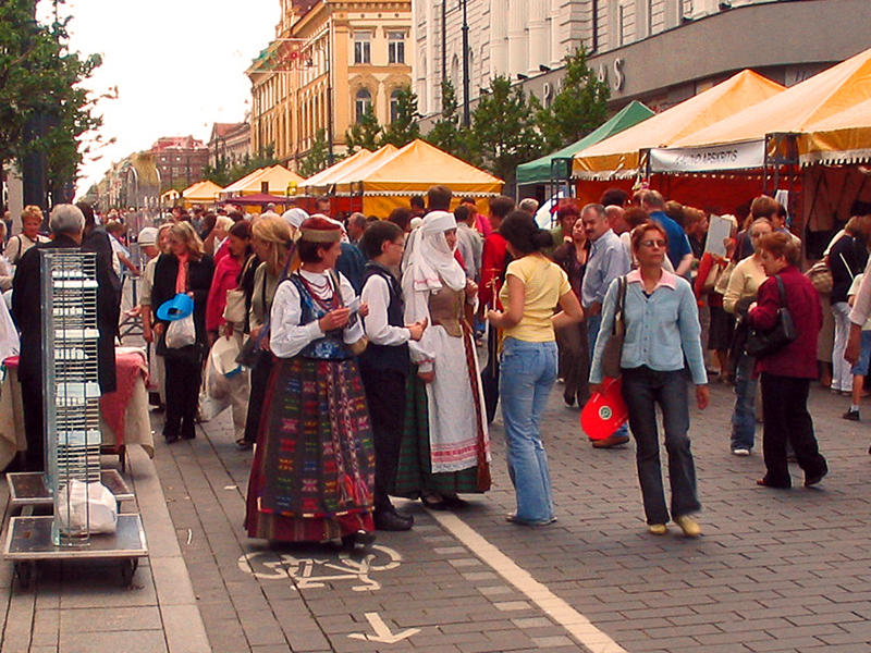 Vilnius Parade and folk festival