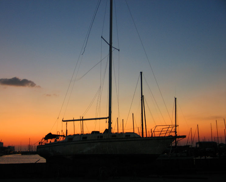 Harbor Sunset