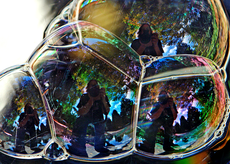 <b>10th Place (tie)</b><br>Bubble Self Portraits *