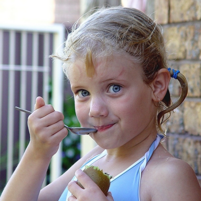 Snack After A Swim<br>by Dave Smith