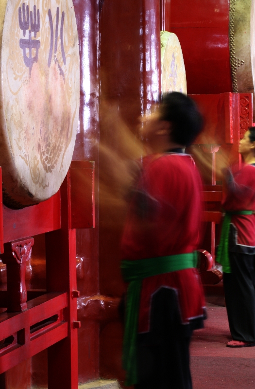 Drummers in Drum Tower