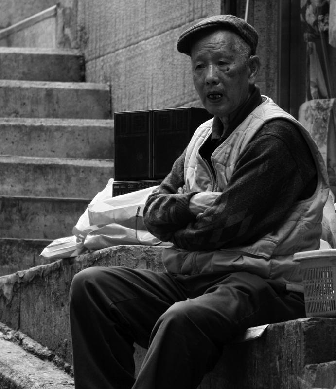 Old man in Central