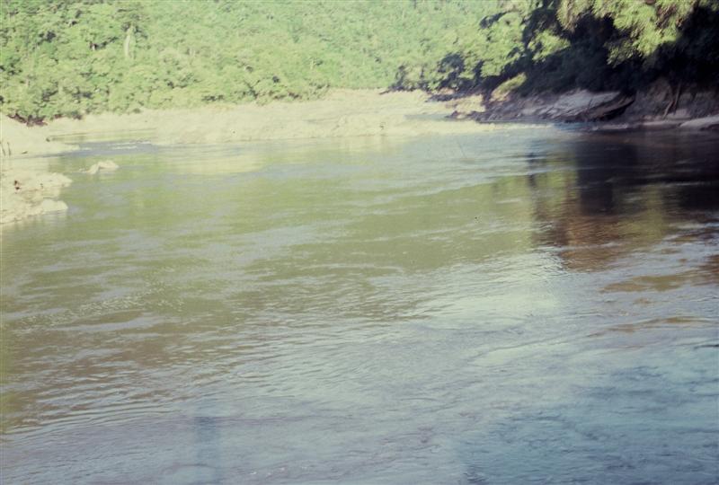 Clear and clean water in Long Murum