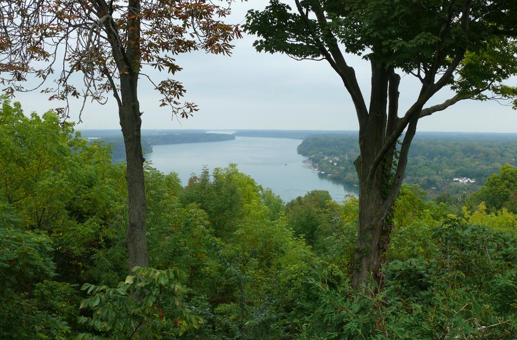 Niagara River from Brocks Monument, Queenston Heights